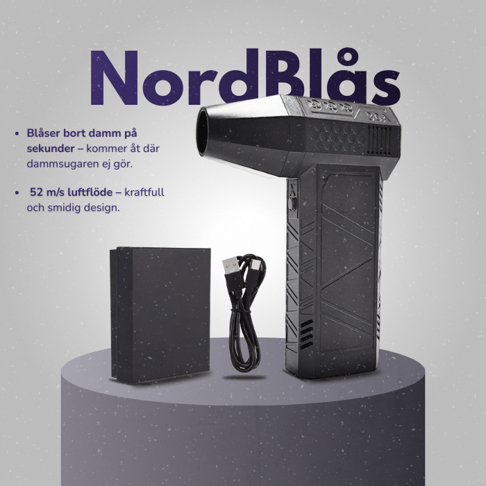 NordBlås – Rengör Utan Beröring