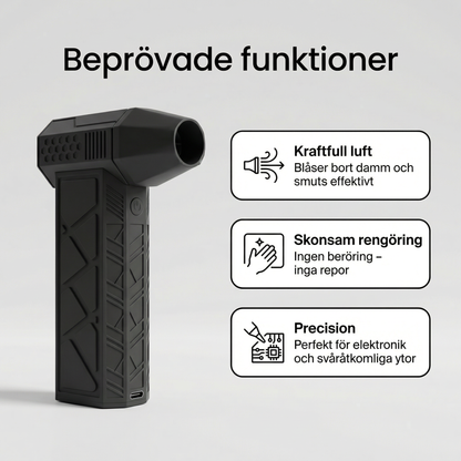 NordBlås – Rengör Utan Beröring