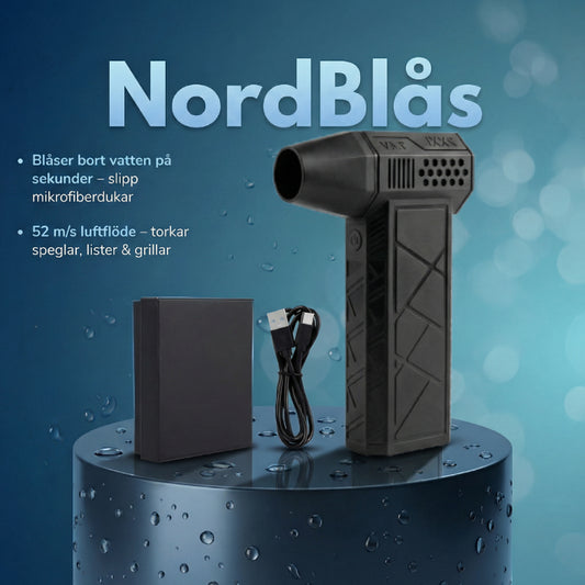 NordBlås - Torr bil utan repor och kalkfläckar