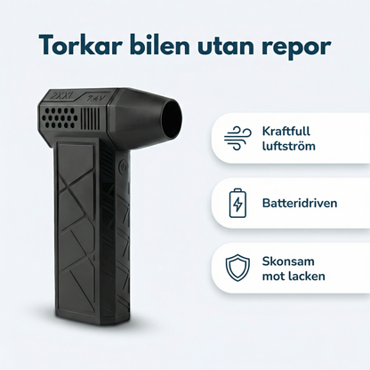 NordBlås - Torr bil utan repor och kalkfläckar