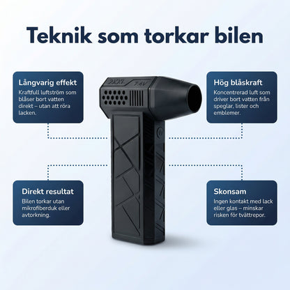NordBlås - Torr bil utan repor och kalkfläckar