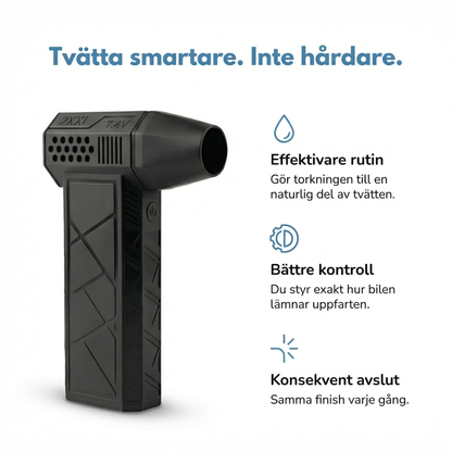 NordBlås - Torr bil utan repor och kalkfläckar