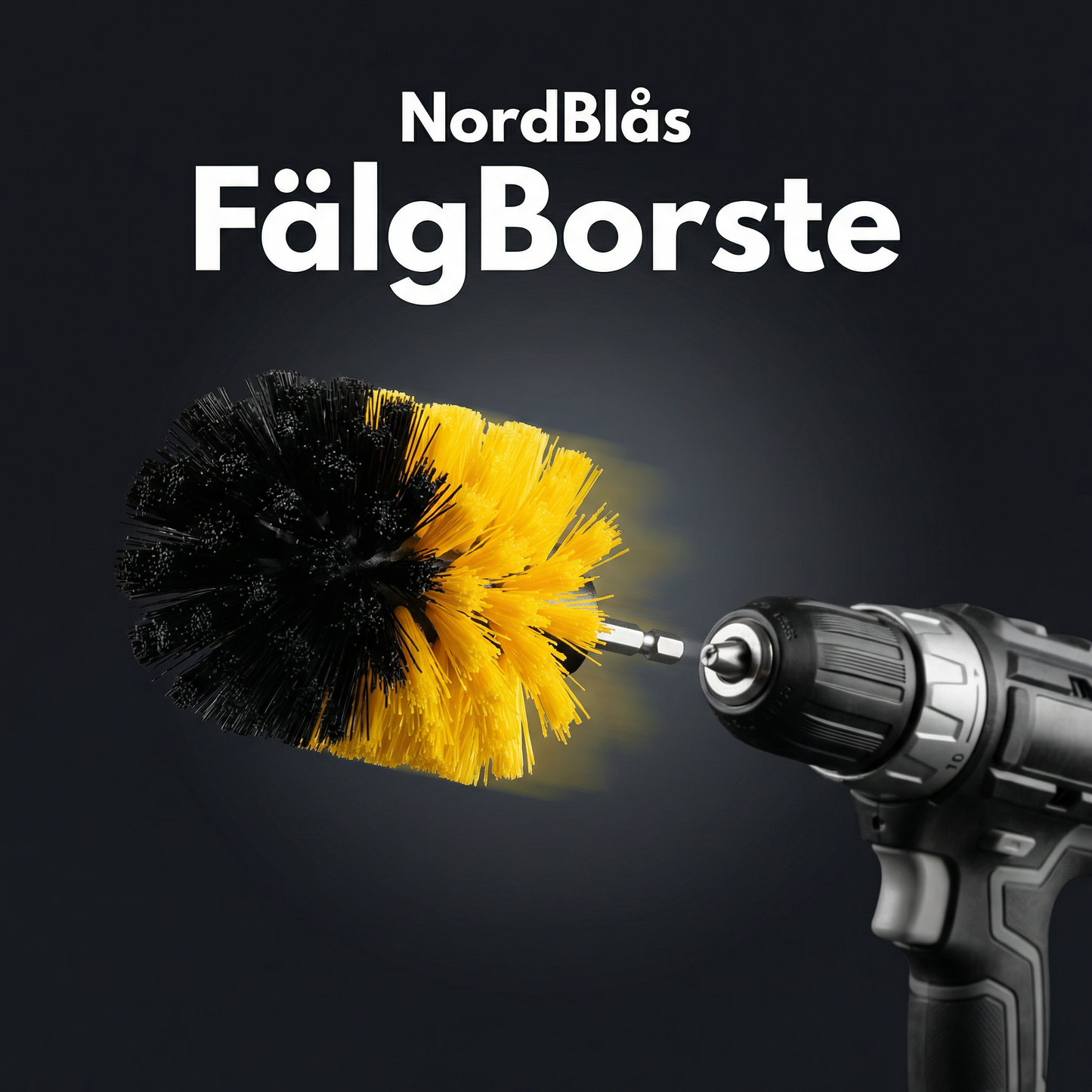 NordBlås Fälgborste - Borsten som räddar dina fälgar